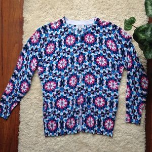 Crown & Ivy Cardigan Kaleidoscope Colorful